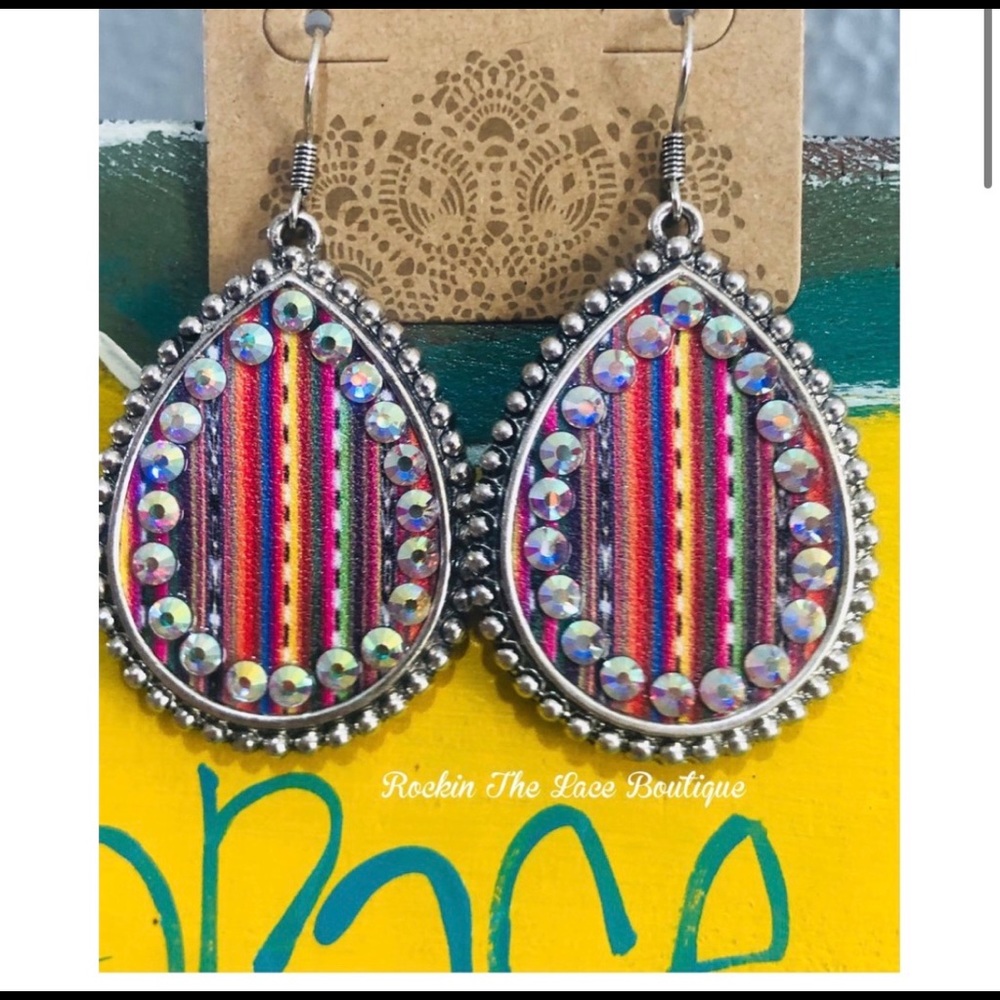 Mini Serape Earrings